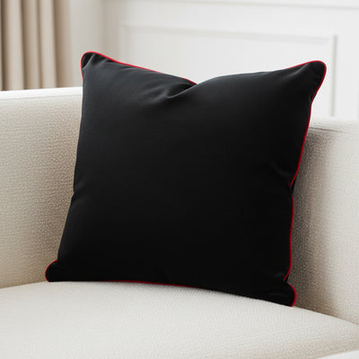 Premium Black Cushion  – Elegant Comfort for Home & Office Decor